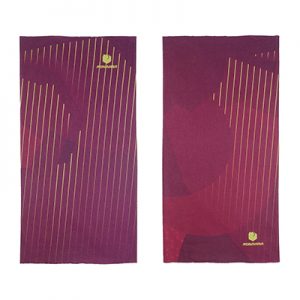 Monmaria Neck Gaiter Monbear Planet mulberry purple