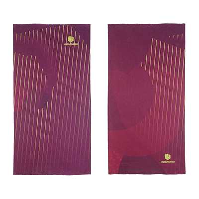 Monmaria Neck Gaiter Monbear Planet mulberry purple