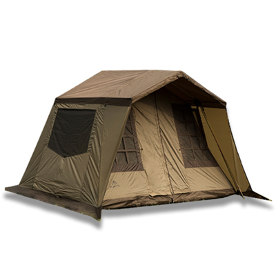 Mountainhiker 4-5 person Nishikawa Cabin Cottage khaki coffee