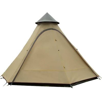 Vidalido 5-6 Person Indian Style Family Large Teepee khaki