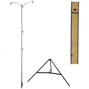Campingmoon D-243 Triangle Double Head Lamp Stand