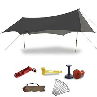 Vidalido ODP 0735 Monster Tarp M 2.2m Set black
