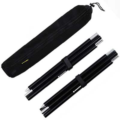 Monmaria Silver Poles 200cm black