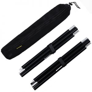 Monmaria Silver Poles 240cm black