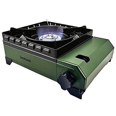 Iwatani Tafumaru Outdoor Gas Stove olive