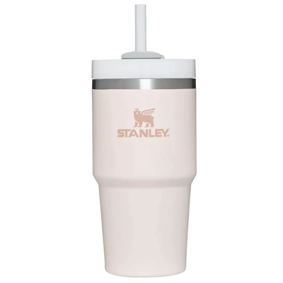 Stanley Adventure Quencher 2.0 Tumbler 20oz rose quartz