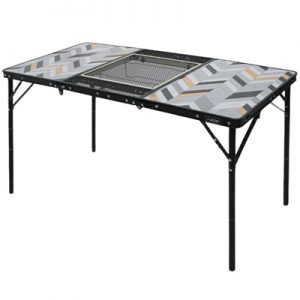 KZM Connect 3 Folding BBQ Table