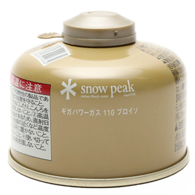 Snow Peak GP-110GR Giga Power Gas 110g gold