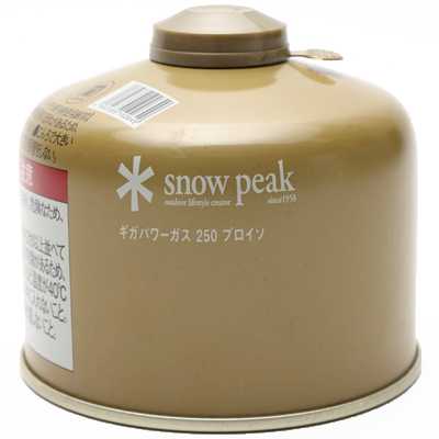 Snow Peak GP-250GR Giga Power Gas 250g gold