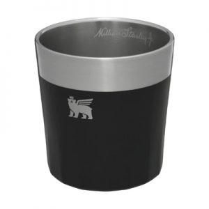 Stanley Lifted Spirits Prismatic Rocks Glass 6oz foundry black