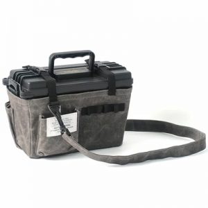 Post General Waxed Canvas Ammo Tool Box gray