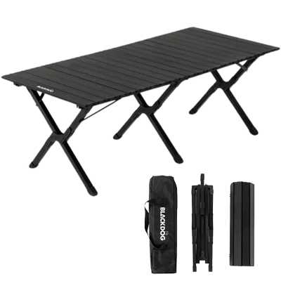 Blackdog Aluminum Egg Roll Table black