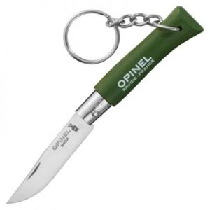 Opinel ODP 0767 N°04 Keychain Stainless Steel khaki