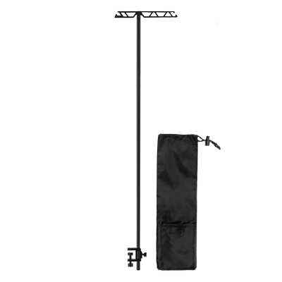 ODP 0776 Ise Mount Lamp Post Bridge Design black