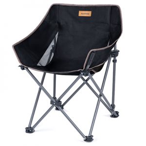 Naturehike Outdoor Folding Moon Chair black
