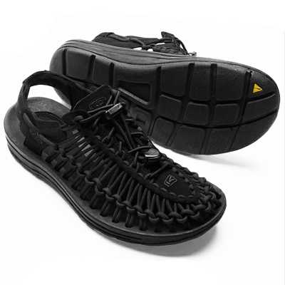 Keen Women's Uneek Sandal US7 black black