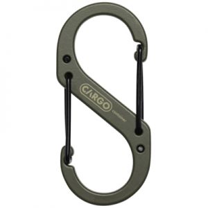 Cargo Container Hard Karabiner L khaki