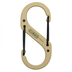 Cargo Container Hard Karabiner M beige