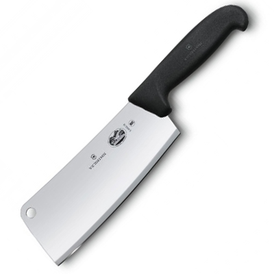 Victorinox 5.4003.18 Fibrox 18cm Kitchen Cleaver Butcher Fish Vegetable Knife