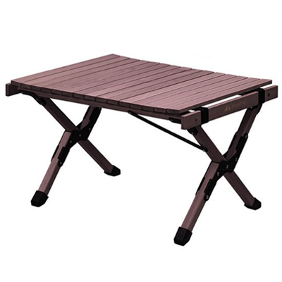 Shinetrip Egg Roll Table 60cm A370-H0S brown