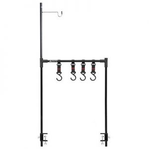Shinetrip Hanging Shelf with Light Stand A385-H03 black