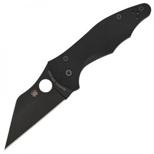 Spyderco Yojimbo 2 Compression Lock Black Blade with Black G-10 Handle C85GPBBK2