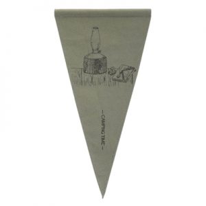 Naturehike Canvas Wall Camping Triangular Flag army green