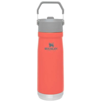 Stanley Classic Iceflow Flip Straw Water Bottle 17oz guava