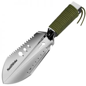 Naturehike Multifunctional Outdoor Hand Shovel silver
