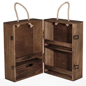 Naturehike Outdoor Multi-Layer Seasoning Cabinet walnut
