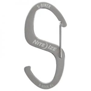 Nite Ize S-Biner Hook 'N Hold S-Hook #4 stainless