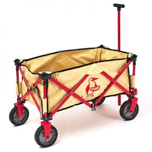 Chums Folding Wagon beige red