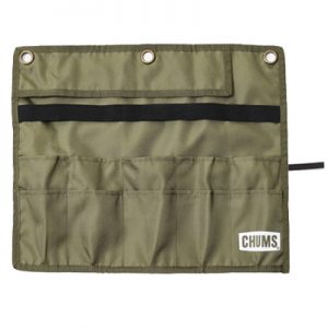 Chums Logo Kitchen Tool Roll khaki