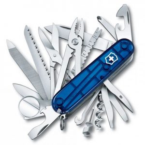 Victorinox 1.6795.T2 Swiss Champ translucent blue