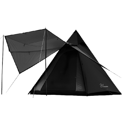 Vidalido 2022 version Auto Teepee black