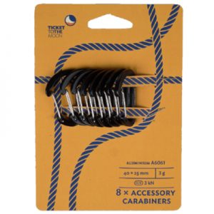 Ticket To The Moon Accessory Carabiner 8pcs