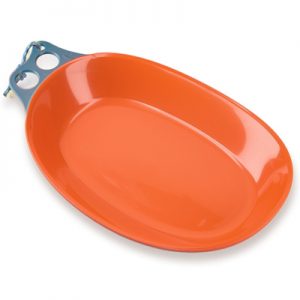 Chums Camper Curry Plate paprika red blue gray