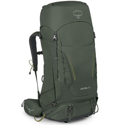 Osprey Kestrel 58 LXL bonsai green