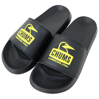 Chums Splash Slide On 23cm black lime