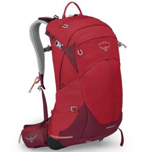 Osprey Stratos 24 poinsettia red