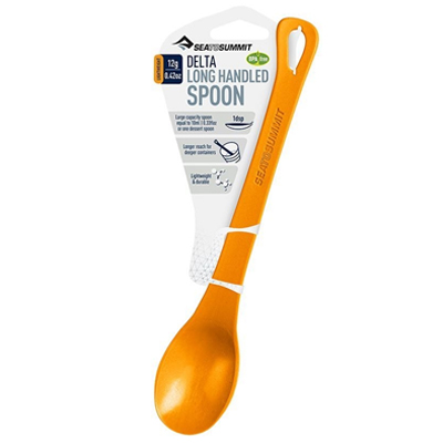 Sea To Summit Delta Long Handled Spoon orange