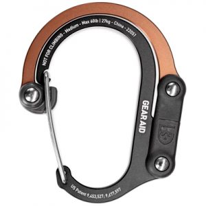 Heroclip Medium Black & Brown Gear Clip