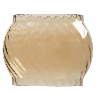 Barebones Railroad Lantern Replacement Glass wavy smoke
