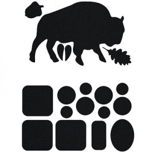 Gear Aid Tenacious Tape Gear Patches wildlife black
