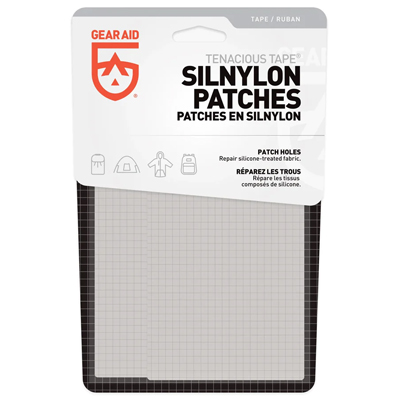 Gear Aid Tenacious Tape Silnylon Patches 3 x 5 gray