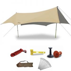 Vidalido ODP 0734 Monster Tarp L 2.4m Set khaki