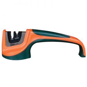 Accusharp Pull-Through Knife Sharpener orange green