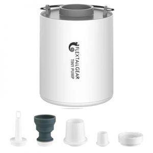 Flextail 3-in-1 Rechargeable Mini Air Tiny Pump grey