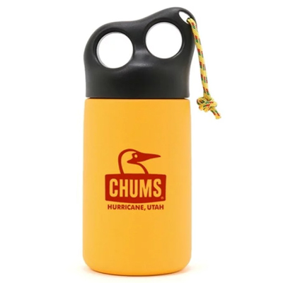 Chums Camper Stainless Bottle 300 yellow