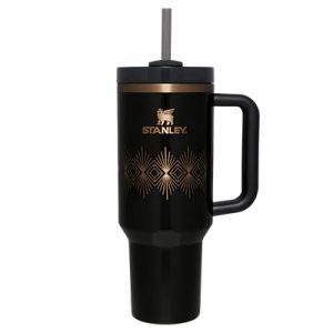 Stanley Adventure Quencher 2.0 Tumbler 40oz black gloss deco